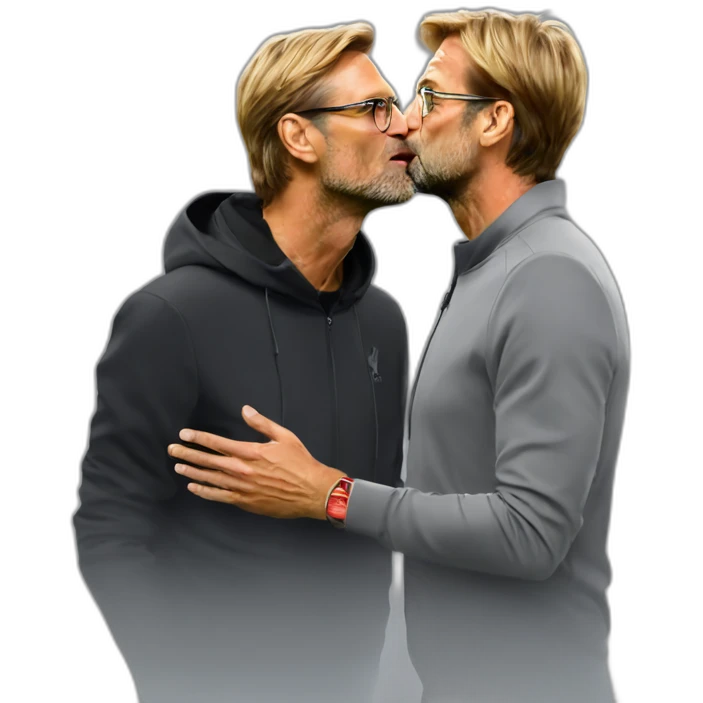 jurgen Klopp air kiss emoji