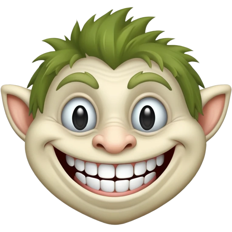 Troll face emoji