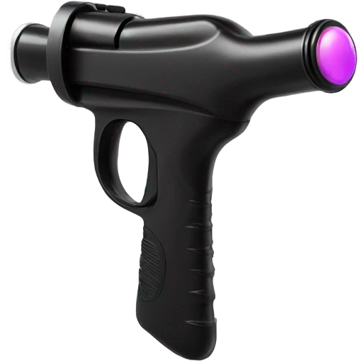 Black water gun emoji
