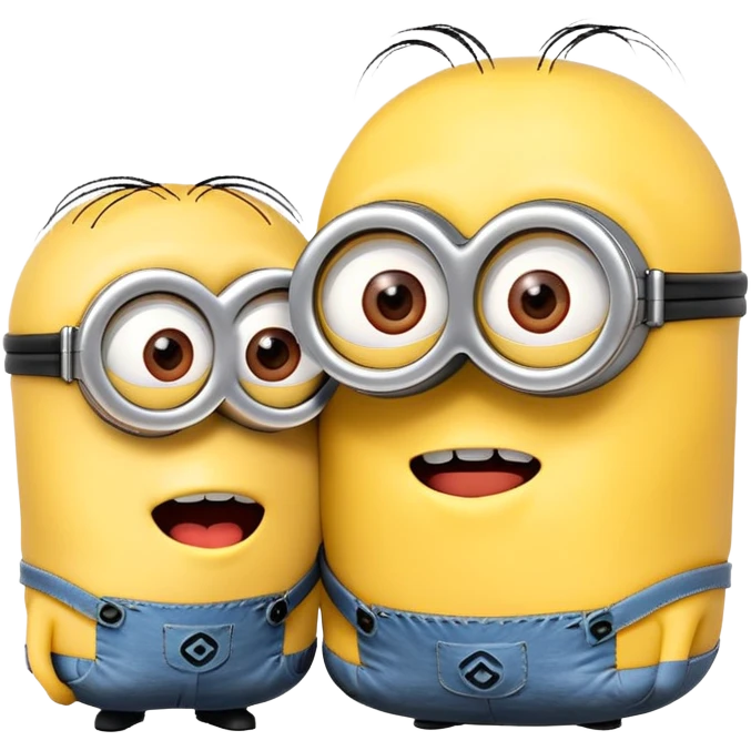 minions kissing emoji