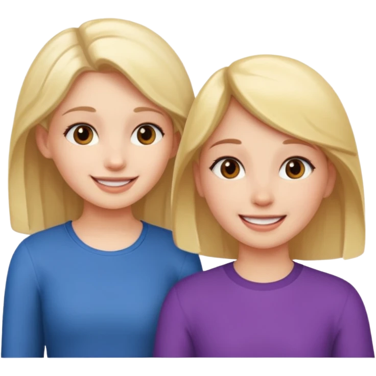 A girl talking to a girl  emoji