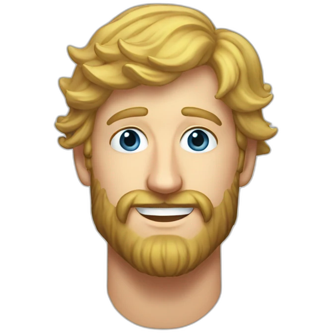 logan Paul, beard emoji