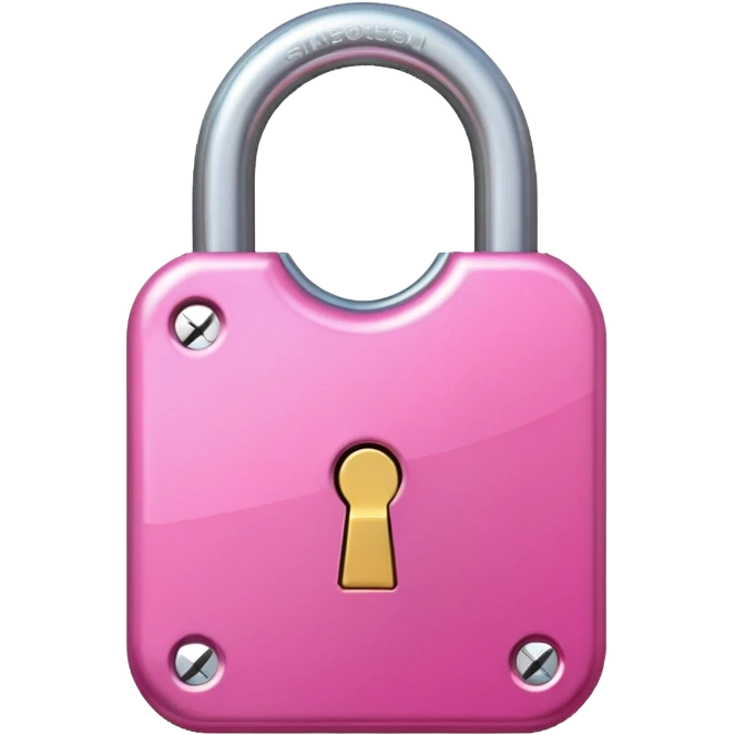 pink unlock open emoji