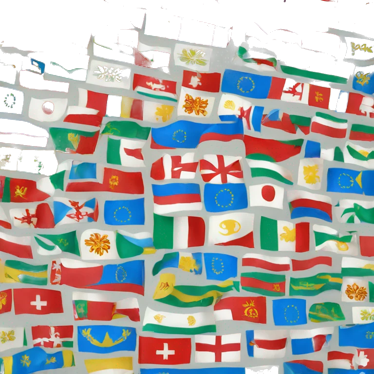 georgian and kazahstan flags emoji