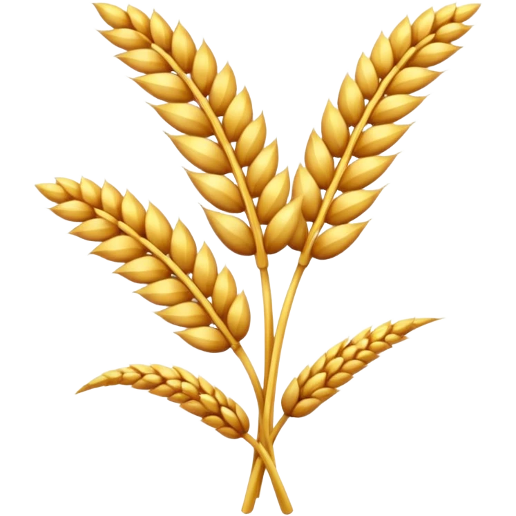Ear of wheat emoji