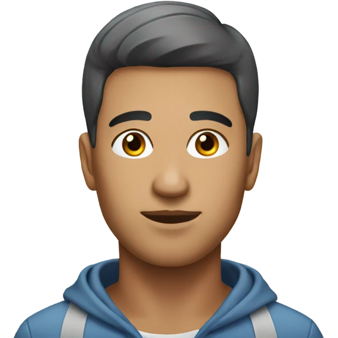 Male with rhinoplasty emoji