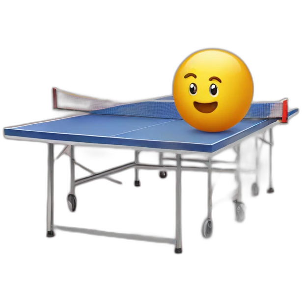Ping pong backpack emoji