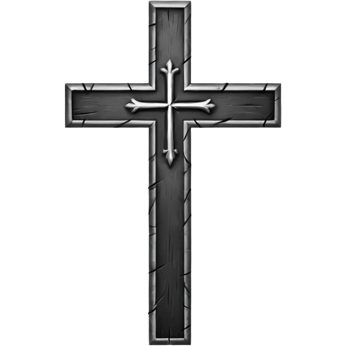 It's a cross but crossed out from down emoji