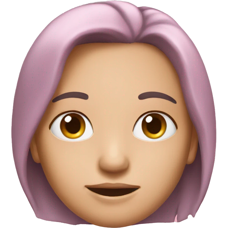 Pink emoji