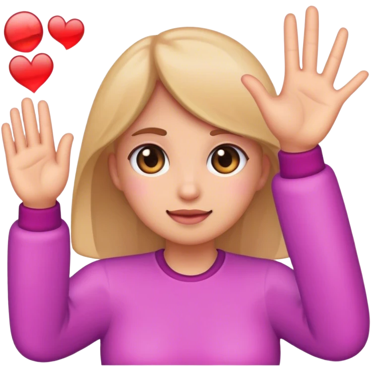 Emoji saying girl bye emoji