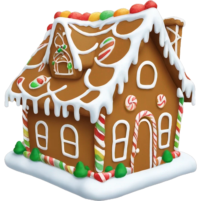 Gingerbread house ￼ emoji