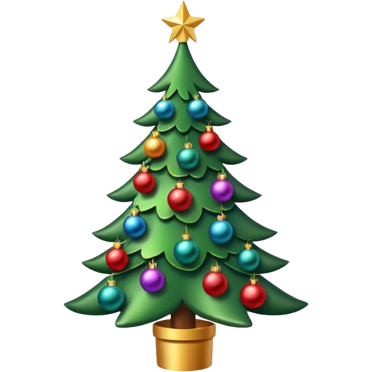Christmas tree emoji