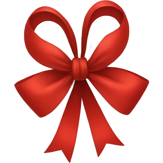 red bow emoji