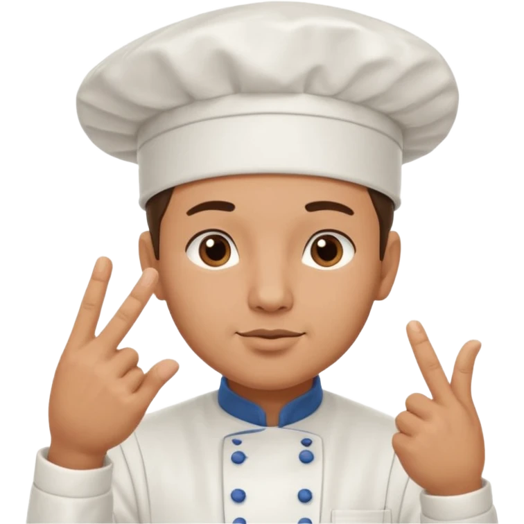 French cheff making french noises with the 🤌 hand emoji