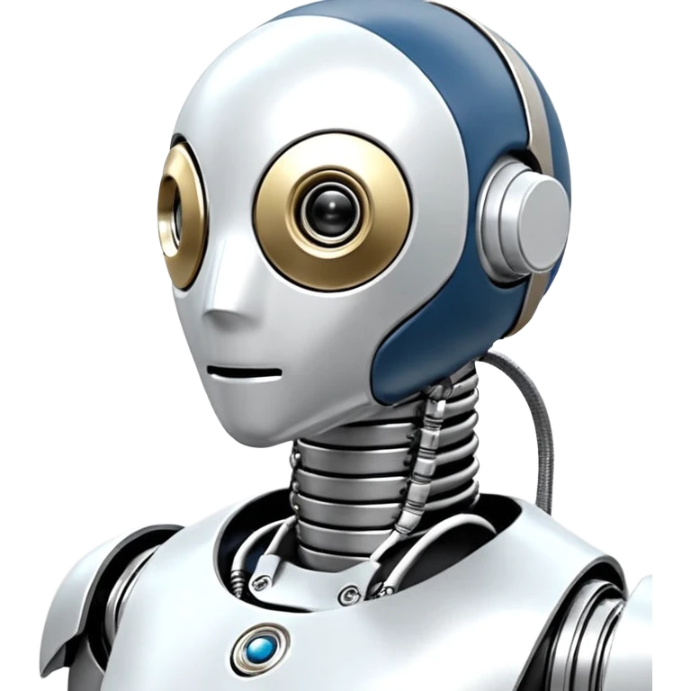 робот учёный в очках с книгой emoji