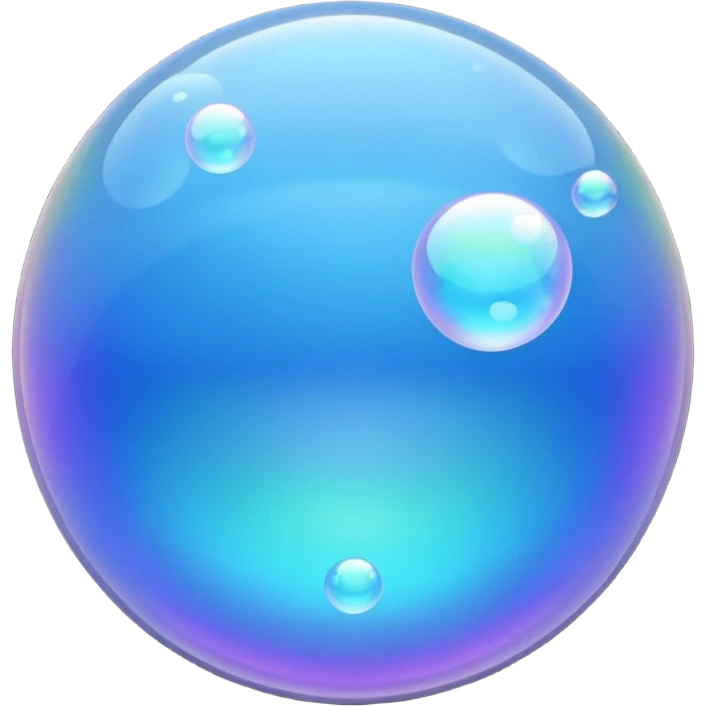 utopist blue bubble emoji