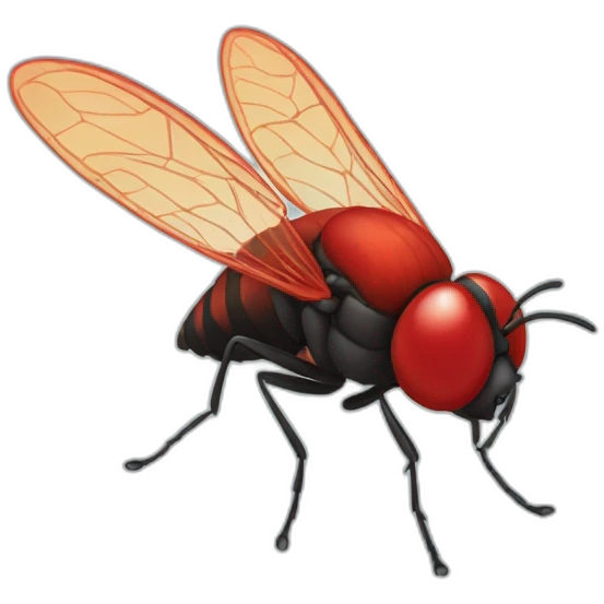red fly emoji