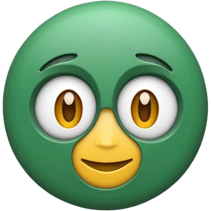 зелёный ключ с эмоциями  emoji