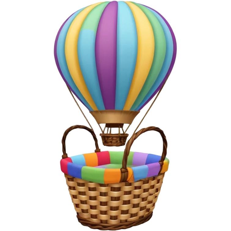 hot air balloon emoji