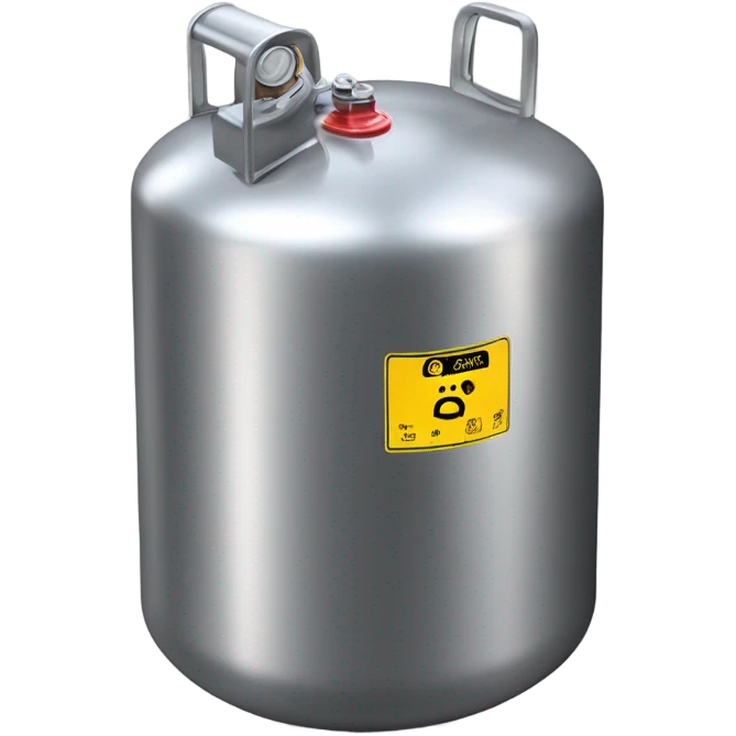 Sulfur Hexaflouride cylinder emoji