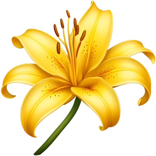 golden lily emoji