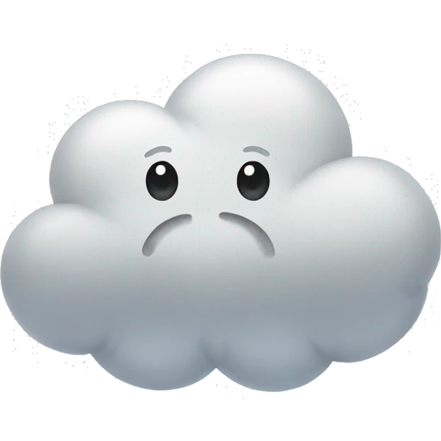 Cloud  emoji