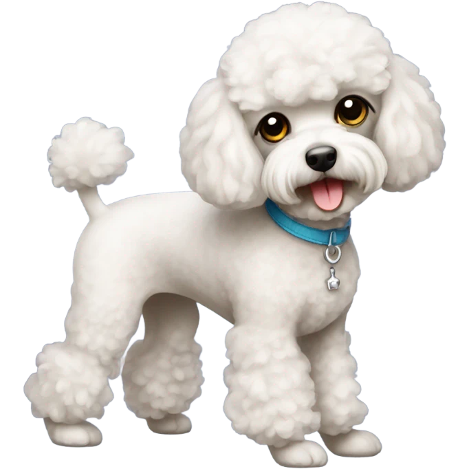 Toy poodle  emoji
