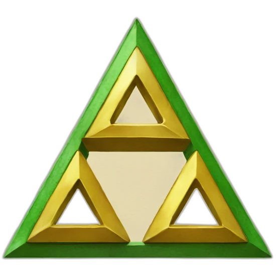 Zelda triforce emoji