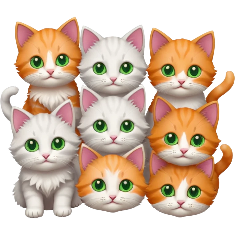 Cute kittens  emoji