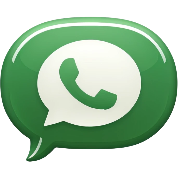 WhatsApp emoji for SBR SDN BHD with company initials 'SBR' inside a chat bubble icon, green and white colors, minimalist, professional, suitable for digital communication emoji