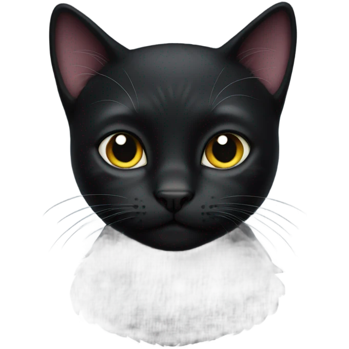 Black cat emoji