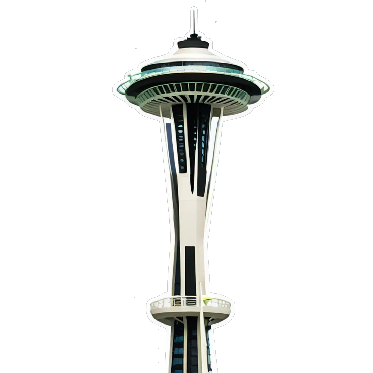 space needle emoji
