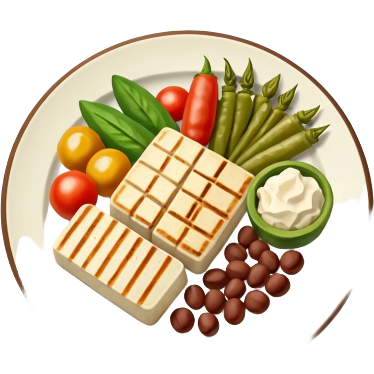protein vegetarian  emoji