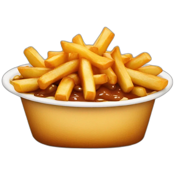 Poutine emoji
