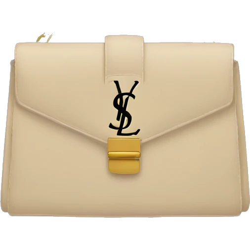 ysl purse emoji