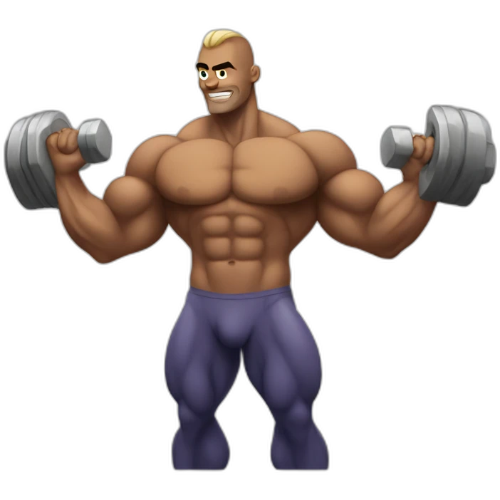 bodybuilder emoji