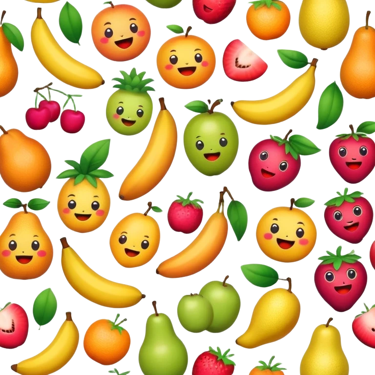 funny fruit emojis emoji