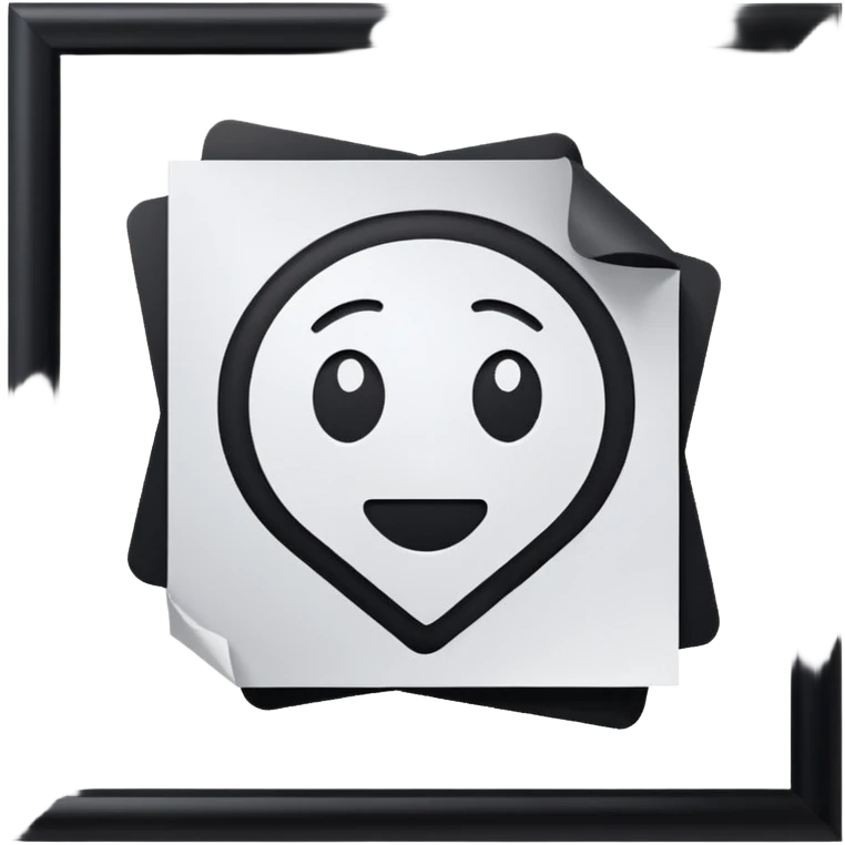 A paper scrimping AI AI emoji