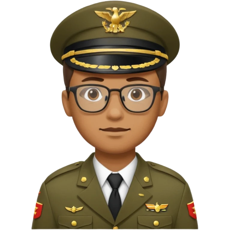 soldier with glasses emoji