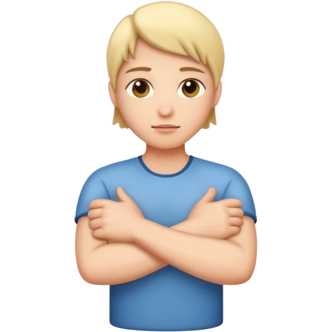 Crossing arms  emoji