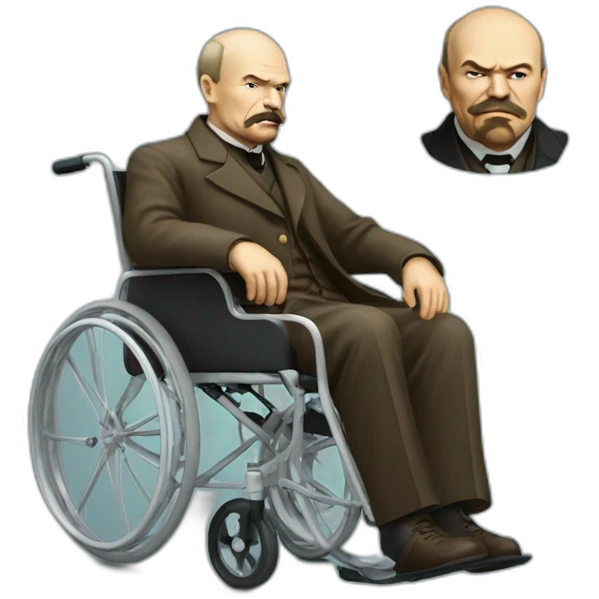 lenin in wheelchair emoji