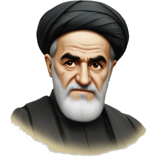 Khomeini is crying emoji