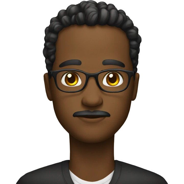 lazo conmemorativo Negro emoji