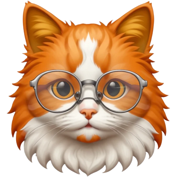  cat with glasses emoji