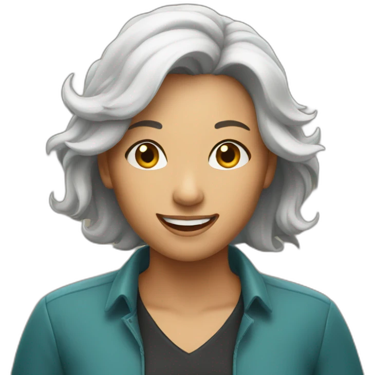 Woman winning emoji