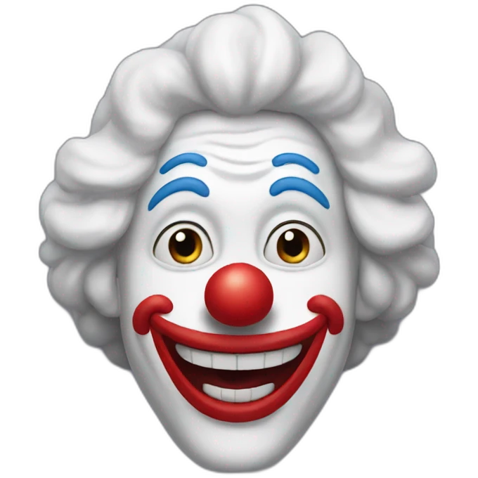 Bozo the clown emoji