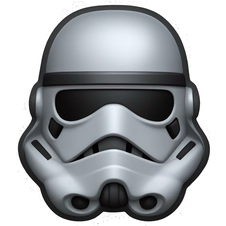 Dark trooper sleek slow car  emoji