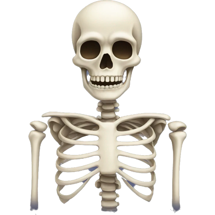 skeleton emoji