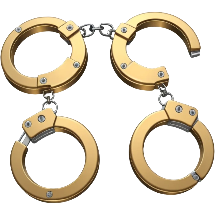 cracking handcuffs with beautiful effects emoji