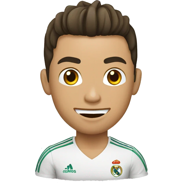 Ronaldo en pleur emoji